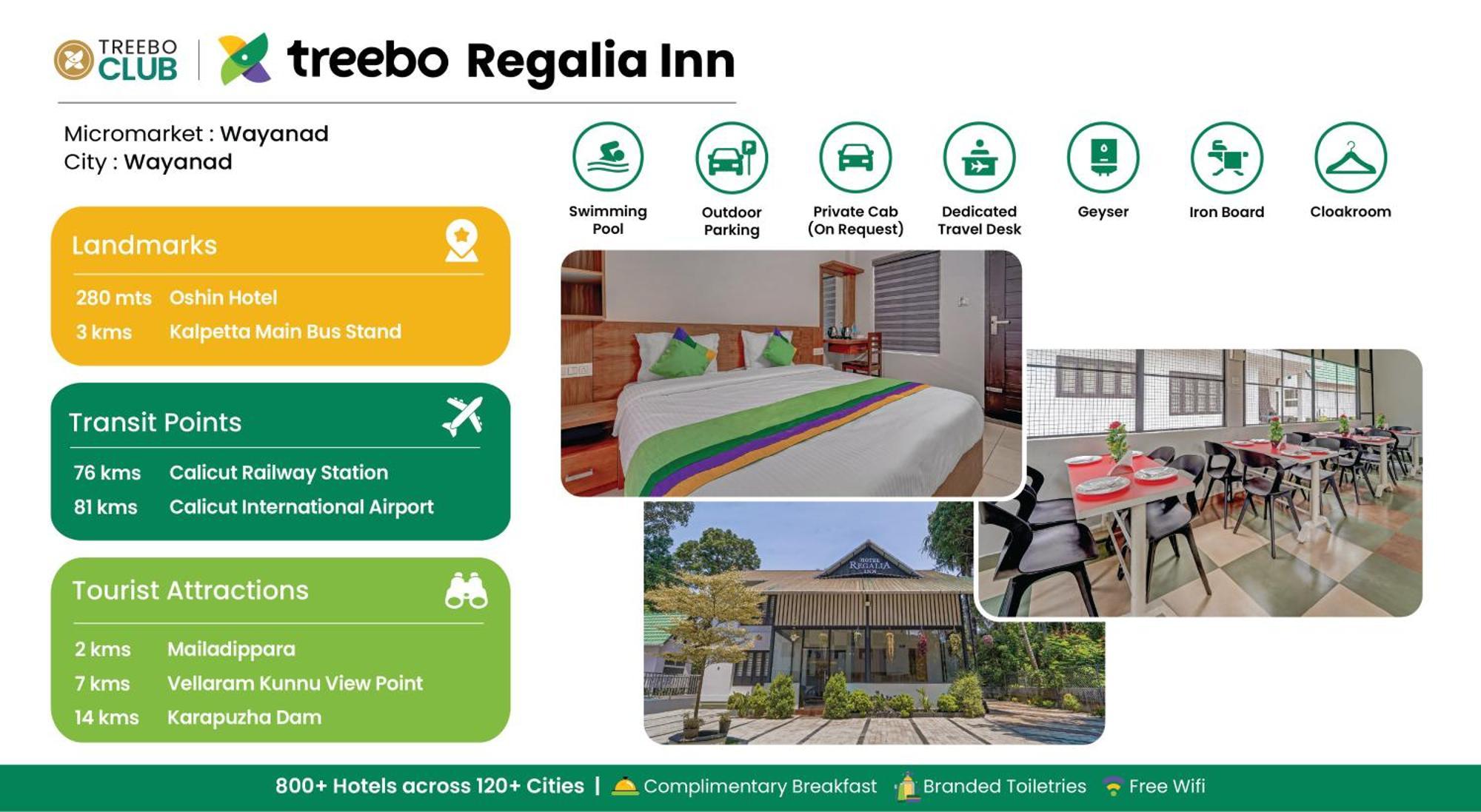 Treebo Regalia Inn Civil Station Калпетта Екстер'єр фото